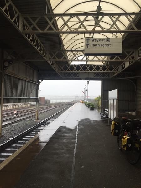 Train station in Stranraer